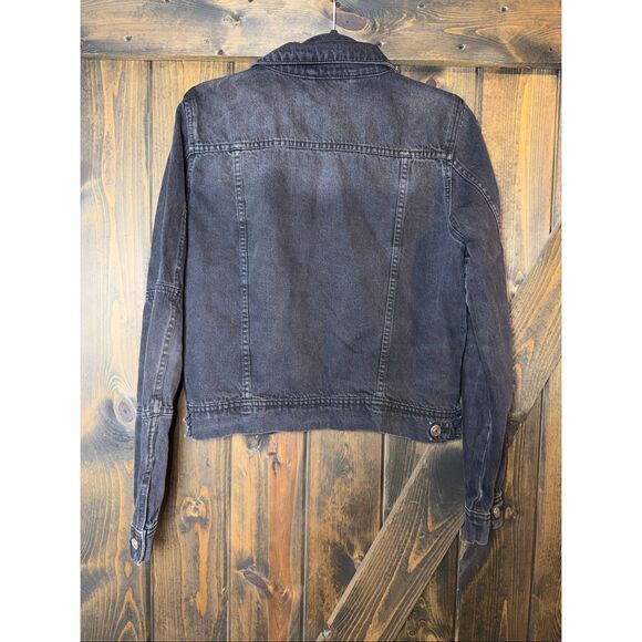 Free People Rumors Denim Button Up Jean Jacket - Picture 3 of 9